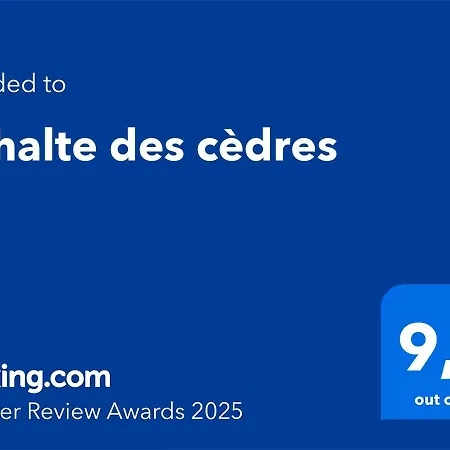 La Halte Des Cedres 홈스테이 *